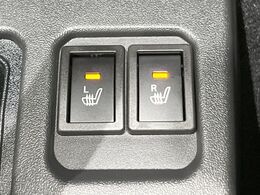 【シートヒーター】寒い日に重宝するシートヒーター！エアコンより早く温まってくれるので寒がりの人も安心ですね♪エアコンの温風は乾燥するから苦手、という方にもをおすすめです。