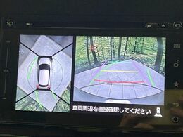 【全方位モニター用カメラ】専用のカメラにより、上から見下ろしたような視点で360度クルマの周囲を確認することができます☆死角部分も確認しやすく、狭い場所での切り返しや駐車もスムーズに行えます。