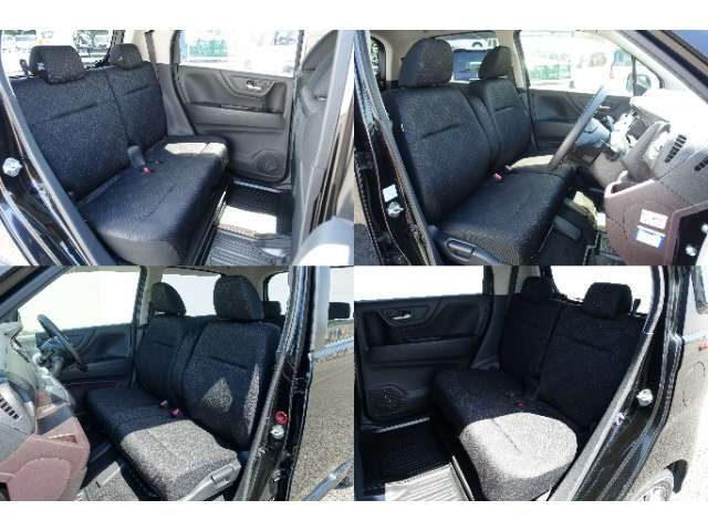 ☆人を中心に考えた広さと使いやすさ☆座面も広く長時間の運転も疲れにくいシート☆前席も後席も乗る人全てがくつろげる空間☆