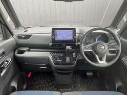 広々とした視界を体感できます。運転が楽しくなりますね。