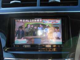 疲れを感じたら、車を止めてテレビを見ながら、休憩してはいかがでしょうか