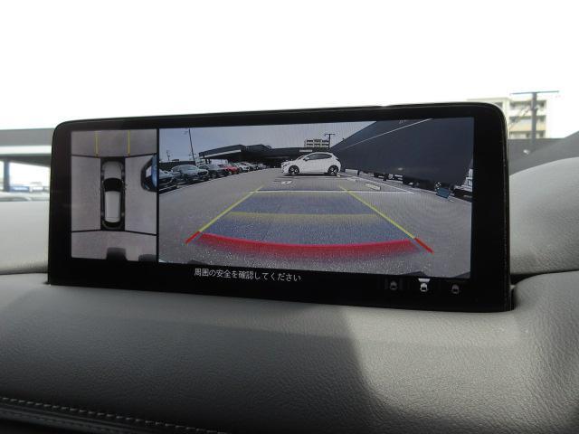 360°ビューモニターを搭載しています。コーナーセンサーと合せてお使いいただくことで、安全、安心にお車の取り回しを行っていただけます。