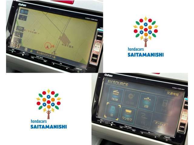 7インチ純正メモリーナビ(VXMー128VSX)・TV＆リアカメラが使えます。CD・DVD・ミュージックサーバーが楽しめます。