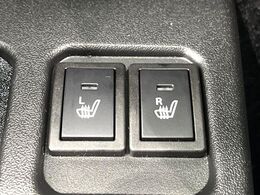 【シートヒーター】寒い日に重宝するシートヒーター！エアコンより早く温まってくれるので寒がりの人も安心ですね♪エアコンの温風は乾燥するから苦手、という方にもをおすすめです。