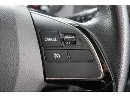 高速走行時に一定の速度にて走行可能　クルーズコントロール　※追従機能無し