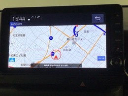 アップルカープレイ・アンドロイドオート対応ギャザズナビ搭載です。知らない道も安心ですね！