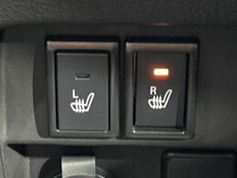 【シートヒーター】寒い日に重宝するシートヒーター！エアコンより早く温まってくれるので寒がりの人も安心ですね♪エアコンの温風は乾燥するから苦手、という方にもをおすすめです。