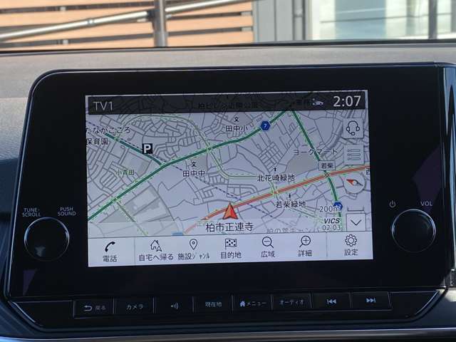 ★メモリーナビはタッチパネル式で簡単操作。TVもフルセグです⇔映像もとっても綺麗です。
