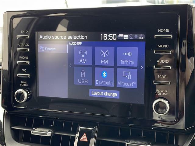 【ディスプレイオーディオ】スマホに接続すれば「Apple　CarPlay」または「Android　Auto」から、アプリのナビや電話・メッセージ・音楽などが利用できます！