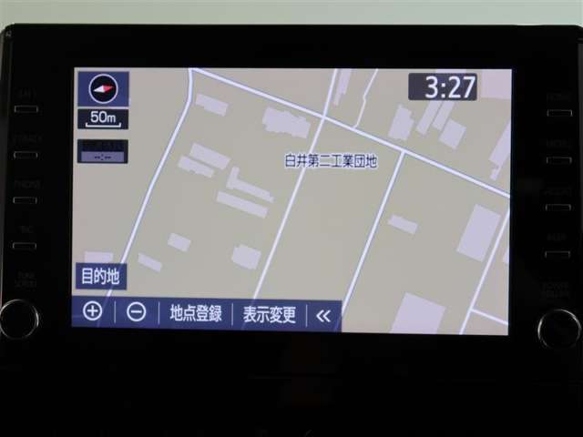 ナビゲーション付きで快適なドライブを。
