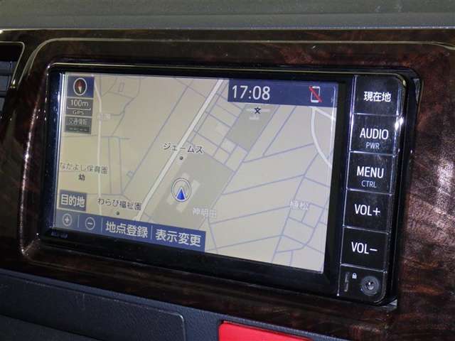 ナビ装着車で知らない道もラクラク！
