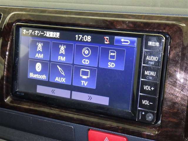 ブルートゥースオーディオ機能付です！お持ちの　i-Pоdなどで音楽を楽しめます。