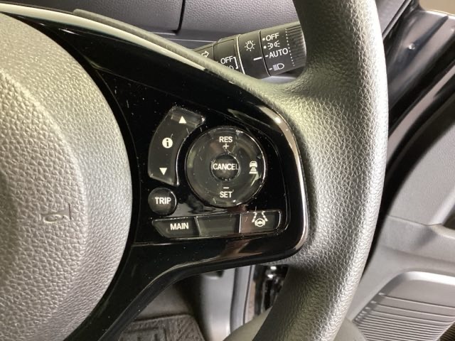 クルーズコントロールを装備しています。高速道路などで一定の速度で走ってくれるので運転が楽ですよ！速度を設定できますので、スピードの出しすぎにも注意できます。