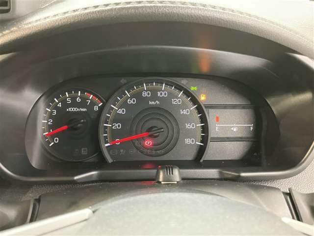 視認性の良いスピードメーターです☆