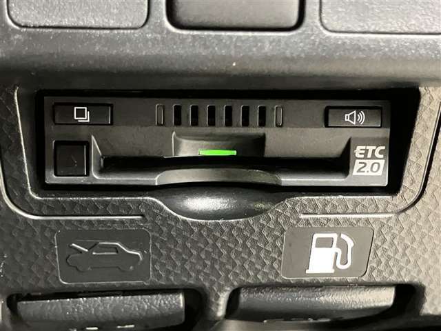 高速道路をスイスイッと通過の『ETC』付き！ETCカードをお持ちでない方は、トヨタETCカードもございますので、ご相談下さいね☆