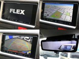 カロッツェリア製7インチナビ/デジタルインナーミラーで夜間も安心◎