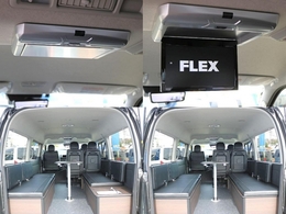 カロッツェリア製10インチフリップダウンモニター