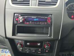 CDステレオ付きです！カーナビをご希望の際もお気軽にご相談ください。