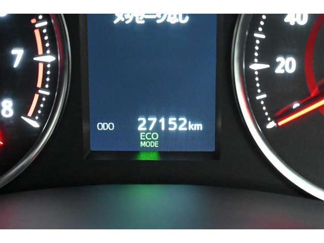 走行距離： 27，152km（撮影時）　　ご来店時や納車時には展示の移動や整備などで、若干 距離が進んでいる場合がございます。