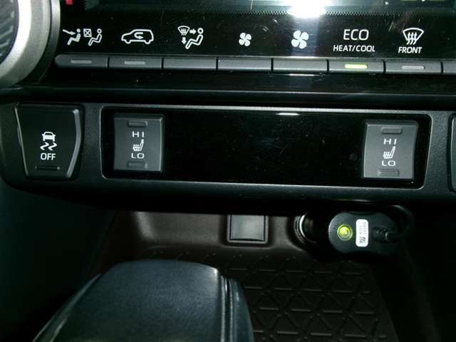 VSC　OFF/両席フロントシートヒーター