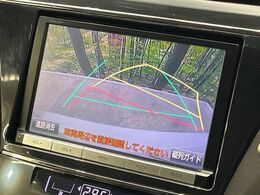 【バックカメラ】駐車時に後方がリアルタイム映像で確認できます。大型商業施設や立体駐車場での駐車時や、夜間のバック時に大活躍！運転スキルに関わらず、今や必須となった装備のひとつです！