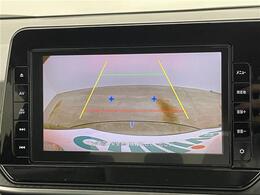 【バックカメラ】駐車が苦手な方でも映像で後方の安全確認もしっかり♪見えない死角の部分や距離感などモニター確認することが可能です！