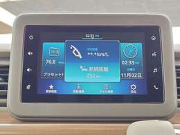 メーカーオプションの7インチディスプレイオーディオです！スマートフォンと連携させることで、地図やオーディオなどをご利用いただけます！