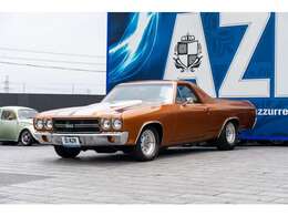 1970y　エルカミーノ　内外装リフレッシュ　350スモールブロックエンジン　TH350ミッション　エーデルブロックインマニ　バルブカバー　アルミヘッド