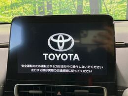 【10.5インチ　ディスプレイオーディオ】大画面のディスプレイはAppleCarPlayやAndroidAutoが利用可能。大きな画面でスマホナビアプリ等が利用いただけます♪