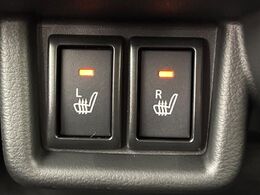 【シートヒーター】寒い日に重宝するシートヒーター！エアコンより早く温まってくれるので寒がりの人も安心ですね♪エアコンの温風は乾燥するから苦手、という方にもをおすすめです。