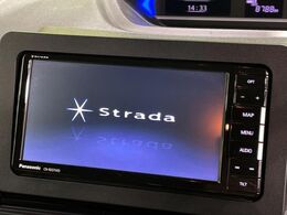 【Panasonic製ナビゲーション】目的地までしっかり案内してくれる使いやすいナビ。Bluetooth接続すればお持ちのスマホやMP3プレイヤーの音楽を再生可能！毎日の運転がさらに楽しくなります！！