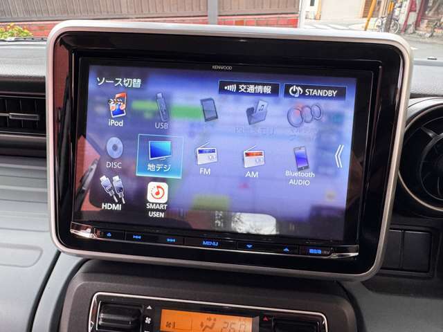 フルセグTV　DVD再生　Bluetoothオーディオ　HDMIなどでスマホとミラーリングもできちゃいます！！