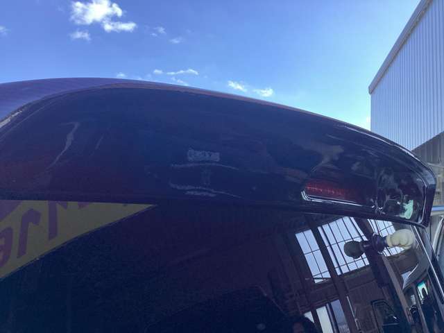 ルーフスポイラー！