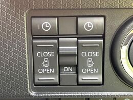 【両側パワースライドドア】スマートキーや運転席のスイッチで後席両側スライドドアの開閉が可能♪電動だから力を入れてドアを開ける必要が無く、小さなお子様でも簡単に開け閉めでき快適です♪