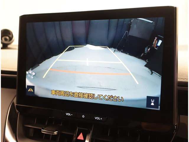 バックガイドモニターで、後方を確認しながら安心して駐車することができます。運転初心者も熟練者も必須の機能ですよ！