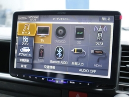 アルパインBIGX搭載☆ CD、DVD再生可能です♪ オプションでスマホとのミラーリング接続も可能です♪