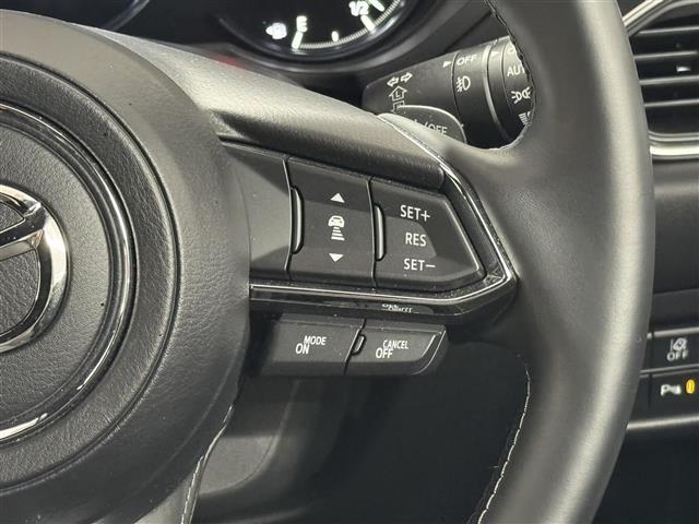 【レーダークルーズコントロール】従来のクルコンの機能に加え、先行車に接近すると、安全な車間距離を保ちながら先行車の車速に合わせ追従するシステム。