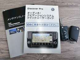 保証書、ナビ説明書、カギ2本あります☆