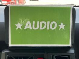 当車両はオーディオレスとなっております。年式、車種によって異なりますので、詳しくは当店スタッフにお問合せ下さい。
