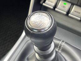 【フロア6速MT】走りの6速MT！！スポーティーな走行をお楽しみいただけます♪