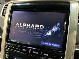 アルパイン9型BIG-Xを装備！！フルセグTV　CD　DVD再生　Bluetooth搭載！！