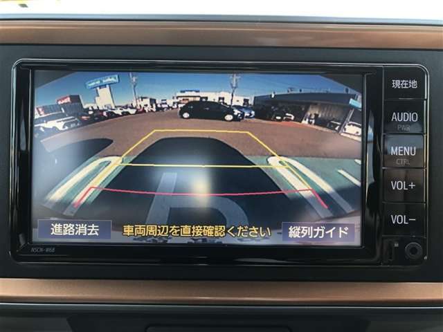 バックモニター装備！車庫入れやバック駐車の苦手な方の強い味方！バックモニターがあれば、もう心配はいりません。