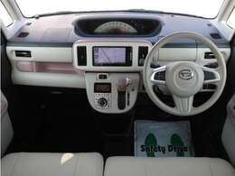 すっきりとしたムーヴキャンパスらしいデザインのダッシュ回り！フロントビューの視認性もよく運転しやすいと思います★