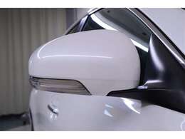 ウィンカー付きドアミラーは他のドライバーや歩行者にも分かり易く視認性も十分な装備です