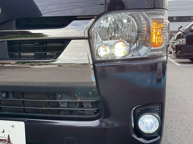 LEDヘッドライト装備！夜間もばっちり照らします。