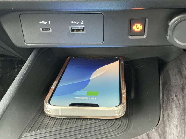 ワイヤレス充電です