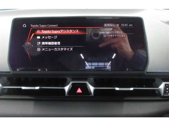 8.8インチToyotaSupraConnectHDDナビゲーションシステム（AM/FMラジオ、フルセグTV、USB入力、Bluetooth対応）