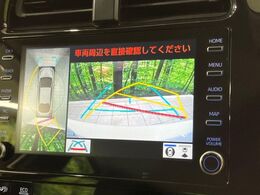 【パノラミックビューモニター】専用のカメラにより、上から見下ろしたような視点で360度クルマの周囲を確認することができます☆死角部分も確認しやすく、狭い場所での切り返しや駐車もスムーズに行えます。