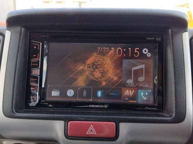 Pioneer 6.2型ワイドVGAモニターBluetooth対応メインユニット FH-7100DVD