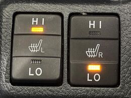 【シートヒーター】寒い日に重宝するシートヒーター！エアコンより早く温まってくれるので寒がりの人も安心ですね♪エアコンの温風は乾燥するから苦手、という方にもをおすすめです。